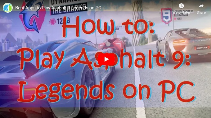 How To Download and Install Asphalt 9 Legends on pc Free