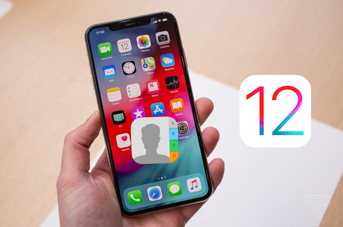Recover lost contacts after iOS 12 Update
