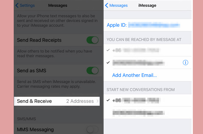 how to sync iphone and mac messages