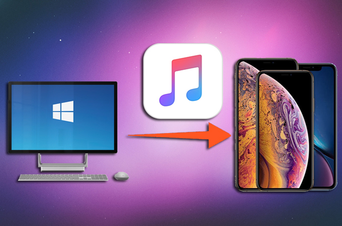 transfer music from computer to iphone xr/xs/xs max