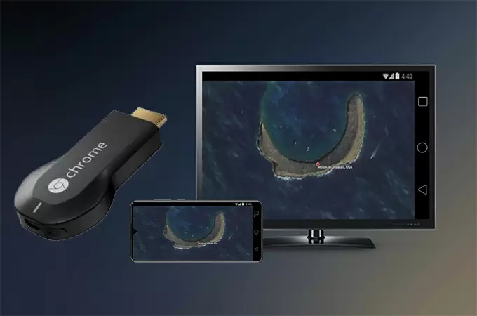 duplicar huawei con chromecast