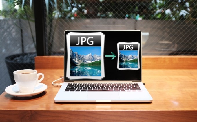 make JPEG smaller