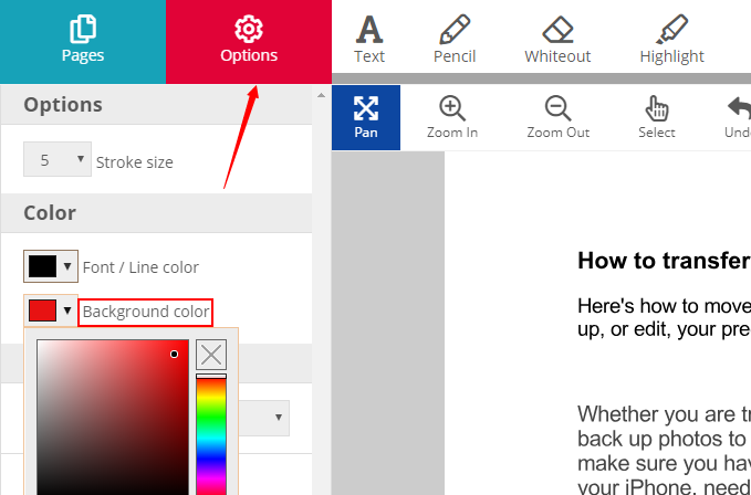 Thủ thuật thay đổi pdf background color change online nhanh và đơn giản