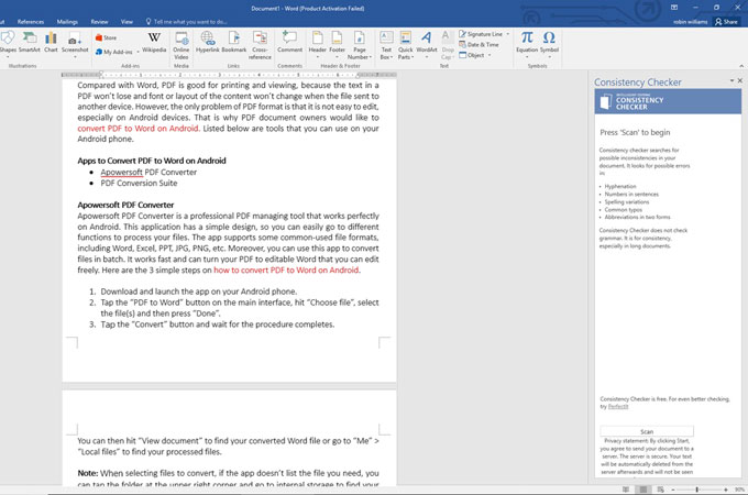 microsoft word plugins for college students