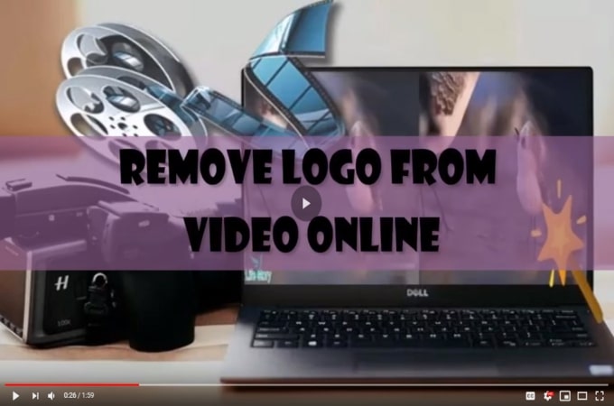 remove logo from video online video image