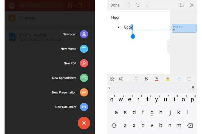 android app that edits word documents for free