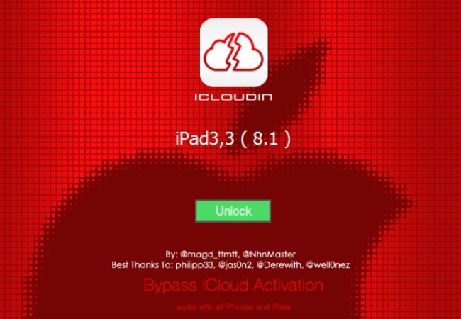 bypass icloud activation lock tool 8