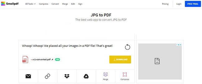 How to Convert JPG to PDF on Windows