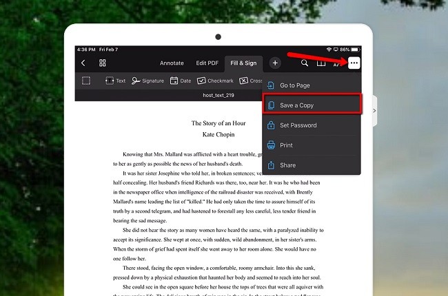 Easiest Ways to Sign PDF on iPad