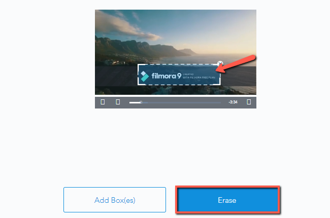 remove filmora watermark with apowersoft online erase