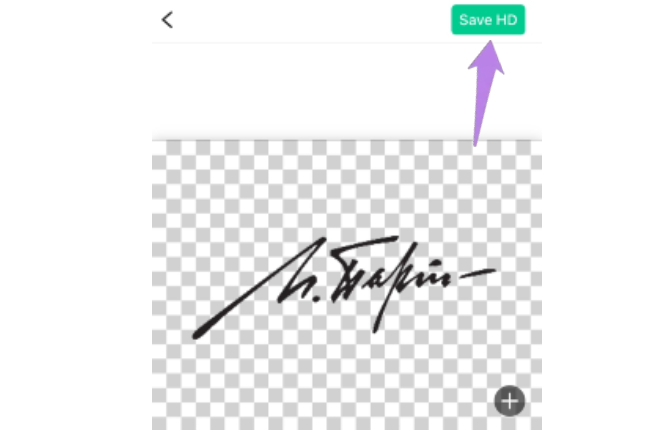 remove background from signature with apowersoft