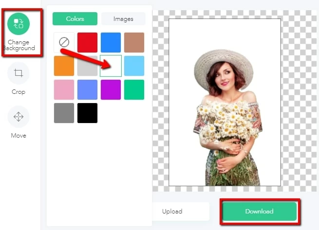 add white background to photo for instagram -download