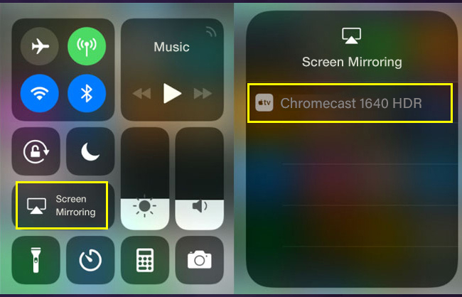 screen mirror for chromecast ios