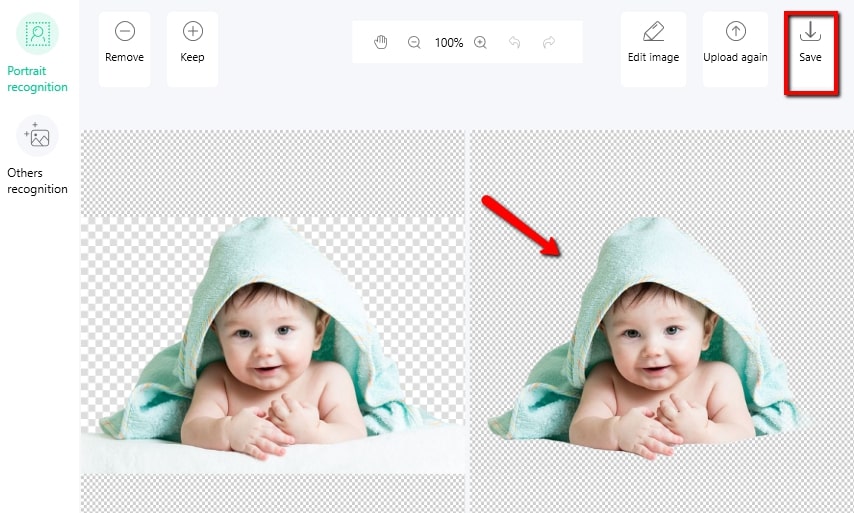 How to Remove Transparent Background