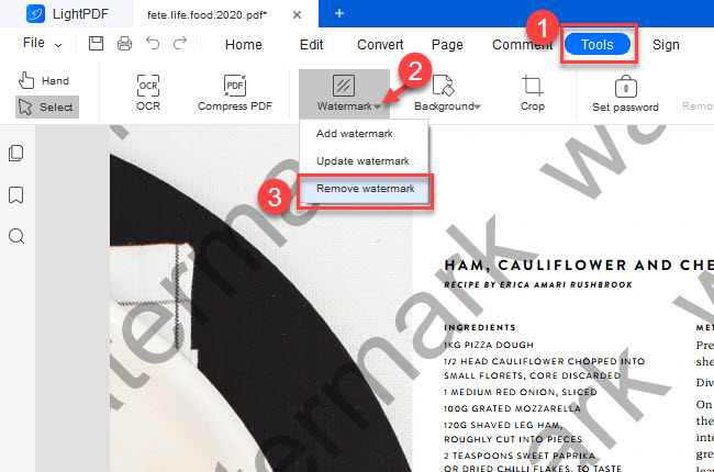 Remove Text From Pdf Bluebeam