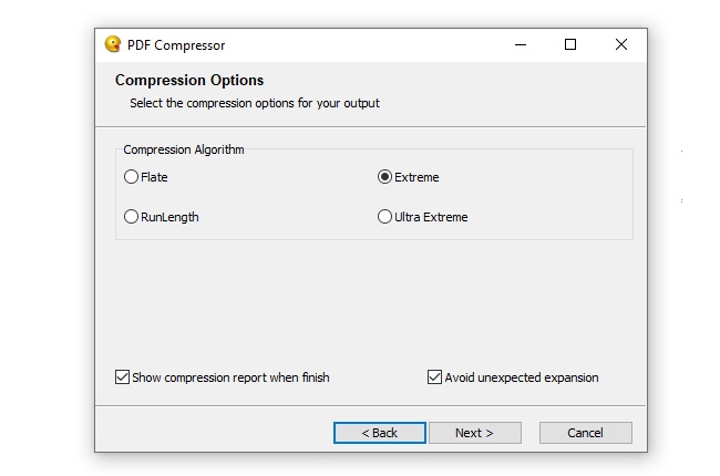 Compression pdf