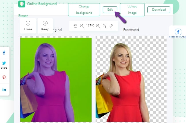 green screen editor free download