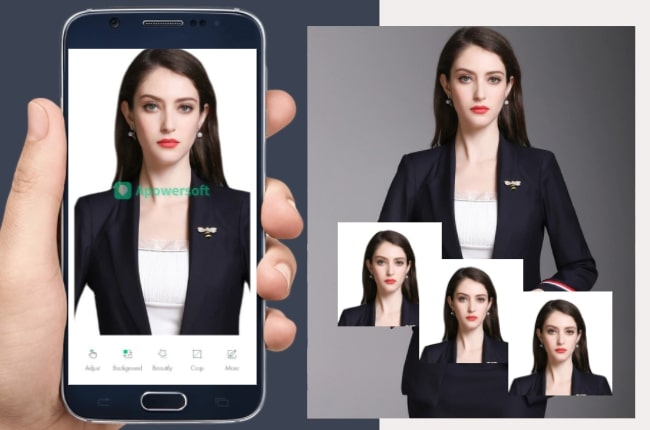 best free passport photo maker app