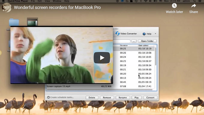 video recorder on mac