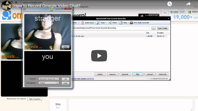Chat video omegle OmeTV Video