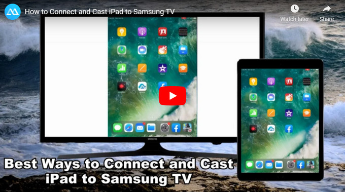 How to Connect and Mirror iPad to Samsung Smart TV