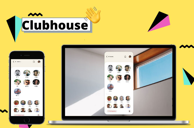 use clubhouse on pc