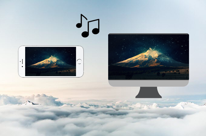 stream iPhone music to PC