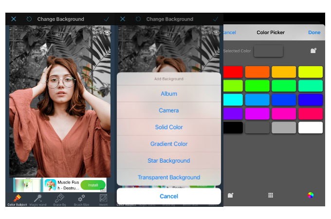 Add and edit backgrounds in iMovie on iPhone  Apple Support IN