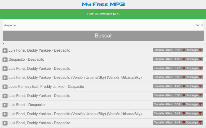 mp3 download websites