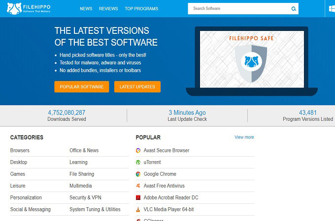software download website