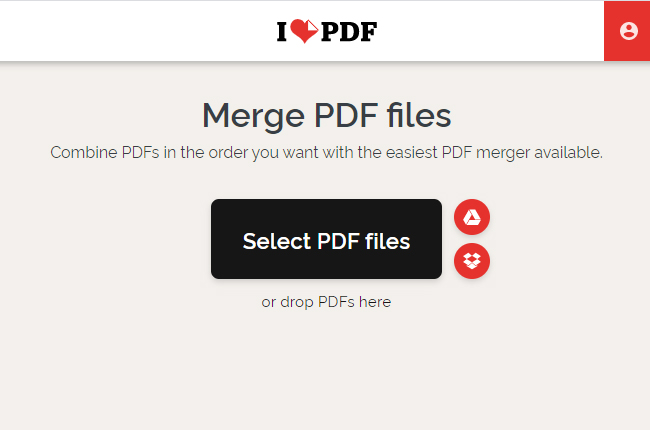 Ilovepdf merge