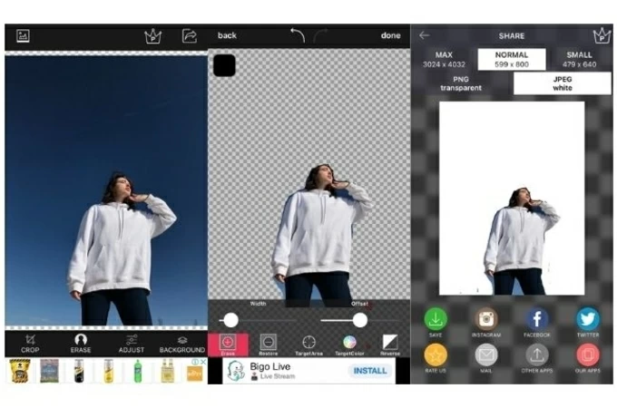 how to remove background on iphone background eraser