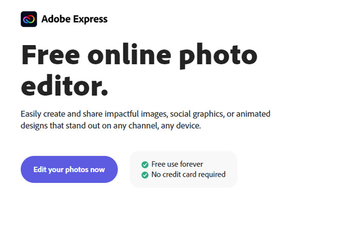 Free Online Image Editor: No Registration Required