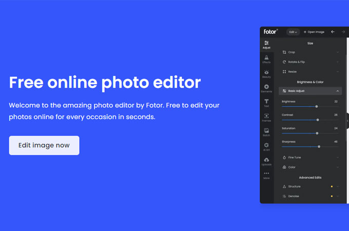 Photo Editor: Fotor - Free to Edit Photos Online, Image Editor