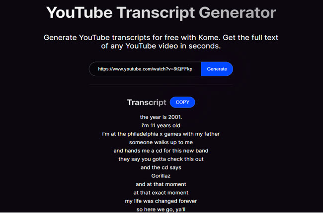 Multiple Methods To Quickly Get Youtube Transcripts 3890