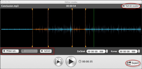 editovat audio na mac
