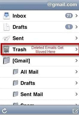 odstraňte email v aplikaci Mail na iPhonu