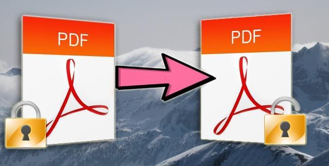 geschützte PDF-Dateien entsperren