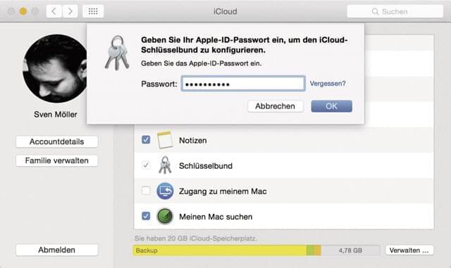 iCloud Dateien auf Mac entfernen