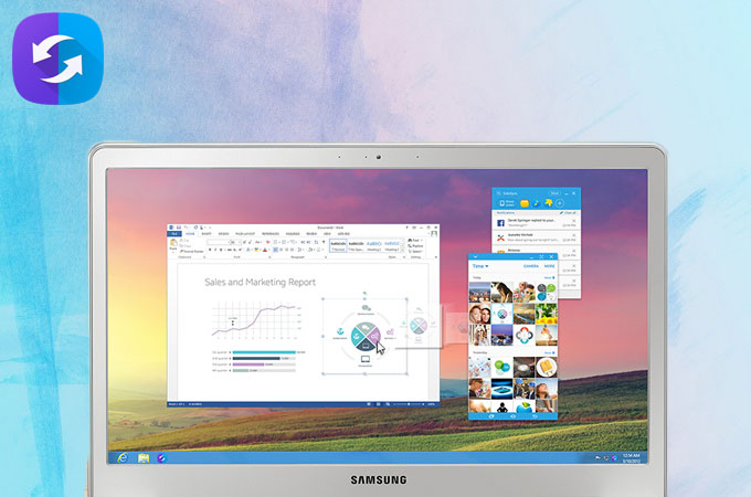 Samsung Bildschirm via SideSync spiegeln