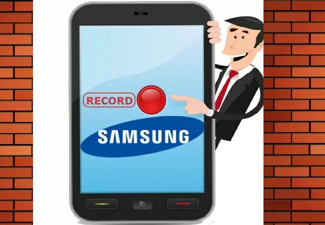 Samsung Smartphone aufnehmen