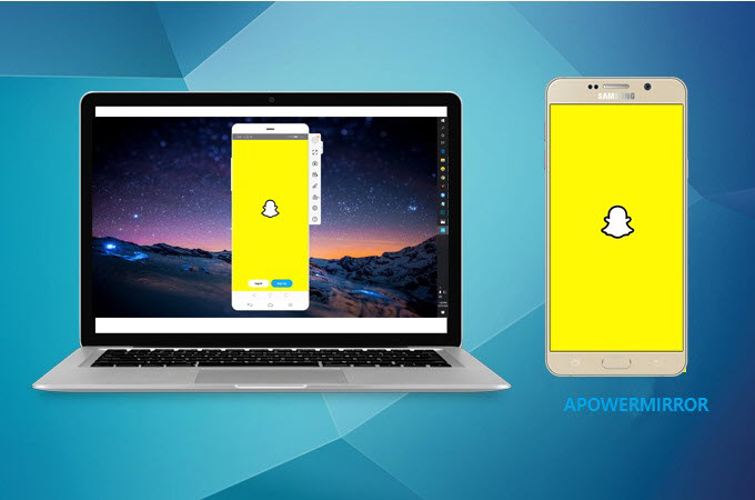 Snapchat mit ApowerMirror auf PC nutzen