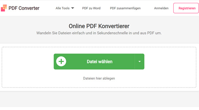 Online PDF Konvertierer