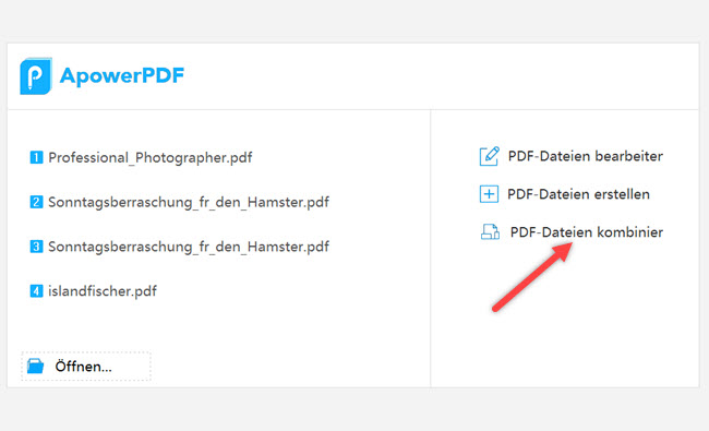 PDF-Dateien kombinieren
