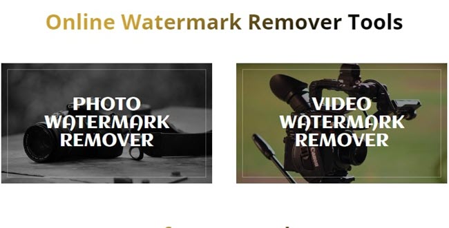 Watermark Remover Online Tool