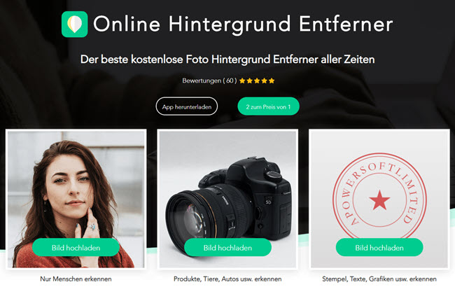 Online Hintergrund Entferner