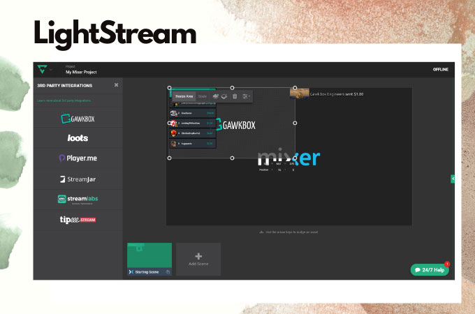 LightStream für Live Streaming auf Twitch