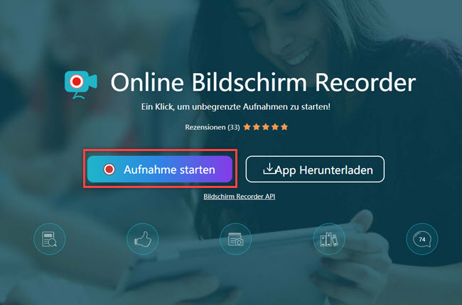 Online Bildschirm Recorder