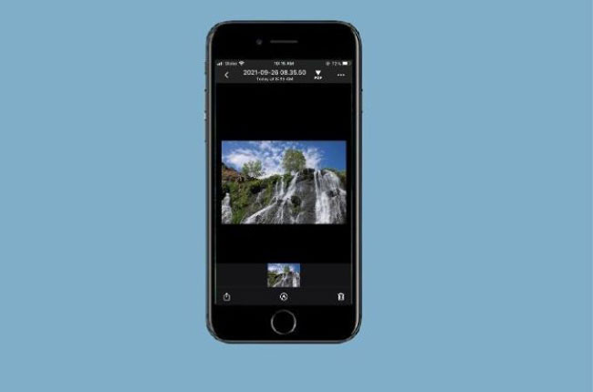 iPhone Bilder mit PDF Expert in PDF umwandeln