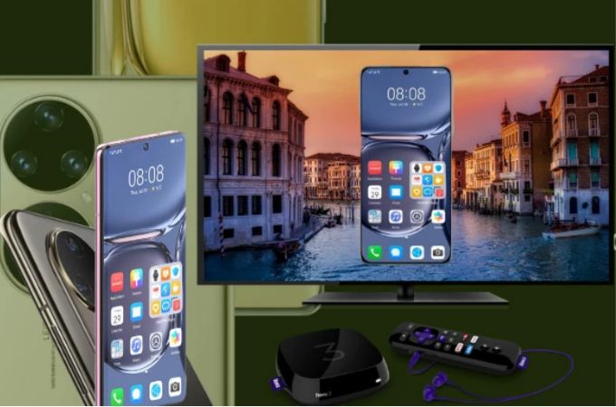 mirror huawei p50 to tv feat image